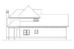 Tudor House Plan Left Elevation - Bridgeport Mill European Home 040D-0019 - Search House Plans and More