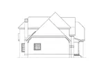 Traditional House Plan Left Elevation - Robertson Country French Home 040D-0025 - Shop House Plans and More