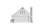 Bungalow House Plan Left Elevation - Oak Cove Country Home 040D-0029 - Shop House Plans and More