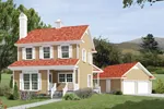 Cheerful Country Home With Favorable Façade 