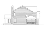 Traditional House Plan Left Elevation - Westwood Country Home 045D-0004 - Shop House Plans and More