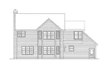 Traditional House Plan Rear Elevation - Eastham Country Home 045D-0008 - Search House Plans and More