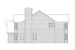 Traditional House Plan Right Elevation - Eastham Country Home 045D-0008 - Search House Plans and More