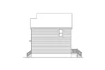 Shingle House Plan Right Elevation - Lexburg Narrow Lot Home 045D-0012 - Shop House Plans and More