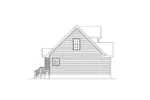 Saltbox House Plan Left Elevation - Foxland Country Home 045D-0017 - Search House Plans and More