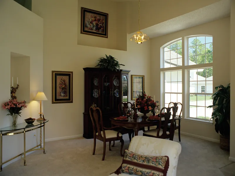 Traditional House Plan Dining Room Photo 01 - Durant Hill Southwestern Home 047D-0022 - Search House Plans and More