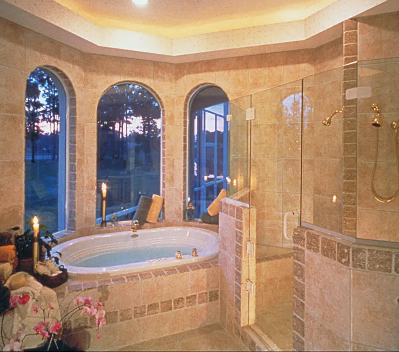 Country French House Plan Master Bathroom Photo 02 - Lawton Place European Home 047D-0058 - Shop House Plans and More