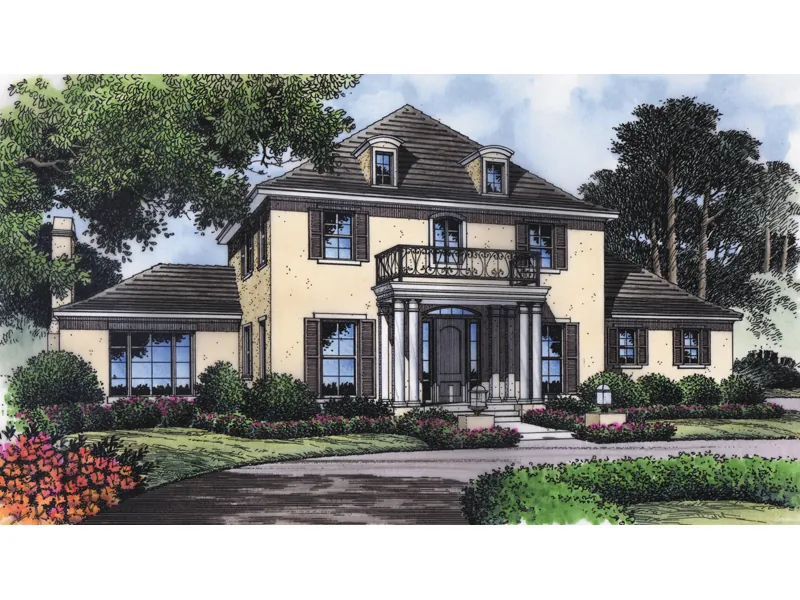 Plantation Style Colonial Two-Story Home With Antebellum Intrigue