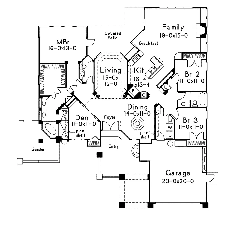 Florida House Plan First Floor - Wynehaven Luxury Florida Home 048D-0004 - Shop House Plans and More