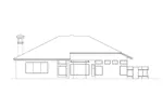 Florida House Plan Rear Elevation - Wynehaven Luxury Florida Home 048D-0004 - Shop House Plans and More