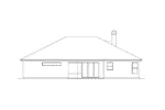 Sunbelt House Plan Rear Elevation - Rose Way Florida Style Home 048D-0008 - Shop House Plans and More