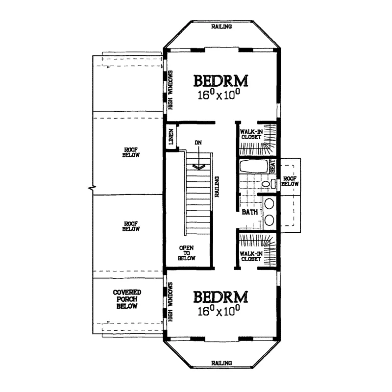 Country House Plan Second Floor - Marlan Country Home 049D-0011 - Shop House Plans and More