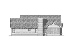 Ranch House Plan Rear Elevation - Cannon Point Ranch Home 051D-0069 - Search House Plans and More