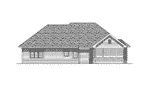 Traditional House Plan Rear Elevation - Bonhomme Park Ranch Home 051D-0145 - Search House Plans and More