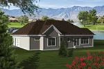 Craftsman House Plan Color Image of House - Bellarmine European Ranch Home 051D-0676 - Search House Plans and More