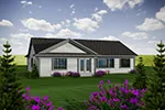 Ranch House Plan Rear Photo 01 - Colton Ridge Ranch Home 051D-0741 - Search House Plans and More