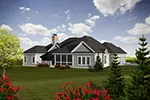 Ranch House Plan Rear Photo 01 - Emma Hill European Home 051D-0752 - Search House Plans and More