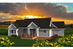 Arts & Crafts House Plan Rear Photo 01 - Childers Creek Craftsman Home 051D-0785 - Search House Plans and More