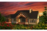 Craftsman House Plan Rear Photo 01 - Madden Country Craftsman Home 051D-0795 - Shop House Plans and More