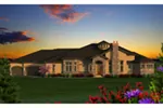 Florida House Plan Front of House 051D-0825