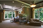 Ranch House Plan Master Bedroom Photo 01 - Fairpark Luxury Ranch Home 051D-0883 - Search House Plans and More