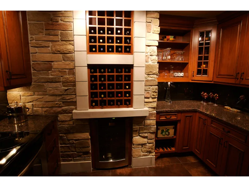Ranch House Plan Wine Cellar Photo - Fairpark Luxury Ranch Home 051D-0883 - Search House Plans and More