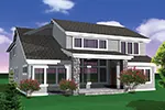 European House Plan Rear Photo 01 - Olmstead Italian Style Home 051S-0095 - Shop House Plans and More