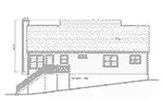 Country House Plan Rear Elevation - Winterhaven Ranch Home 052D-0003 - Shop House Plans and More