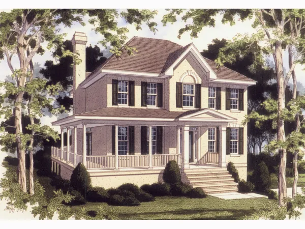 Country House Plan Front Photo 02 - Camshire Country Home 052D-0075 - Search House Plans and More