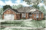 Ranch House Plan Front Image - Augusta Hill Traditional Home 055D-0034 - Search House Plans and More
