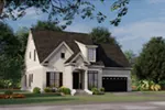 Traditional House Plan Side View Photo - Boden Traditional Home 055D-0042 - Search House Plans and More