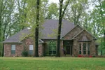 Traditional House Plan Front Photo 01 - Tindall Traditional Home 055D-0137 - Shop House Plans and More