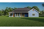 Traditional House Plan Rear Photo 01 - Mona Park Ranch Home 055D-0188 - Shop House Plans and More