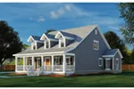 Farmhouse Plan Side View Photo 01 - Morwenna Country Home 055D-0198 - Shop House Plans and More