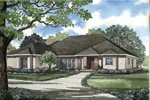 Florida House Plan Front Image - Wellington Manor Sunbelt Home 055D-0199 - Shop House Plans and More
