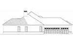 Florida House Plan Left Elevation - Wellington Manor Sunbelt Home 055D-0199 - Shop House Plans and More