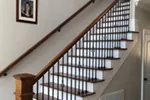 Cape Cod & New England House Plan Stairs Photo 02 - Gunnison Mill Plantation Home 055D-0212 - Search House Plans and More