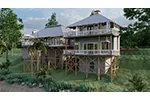 Contemporary House Plan Rear Photo 03 - Rylee Modern Home 055D-0308 - Shop House Plans and More