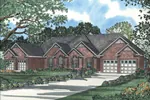 Striking Ranch Multi-Family Home With Multiple Gables