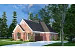 English Cottage House Plan Front Photo 01 - Ravensbrook English Ranch Home 055D-0596 - Shop House Plans and More