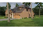 Bungalow House Plan Front Photo 03 - Eathan Rustic Log Home 055D-0687 - Search House Plans and More