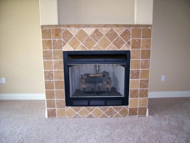 Santa Fe House Plan Fireplace Photo 01 - Seawood Sunbelt Ranch Home 055D-0790 - Shop House Plans and More