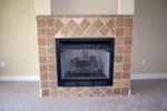 Santa Fe House Plan Fireplace Photo 01 - Seawood Sunbelt Ranch Home 055D-0790 - Shop House Plans and More