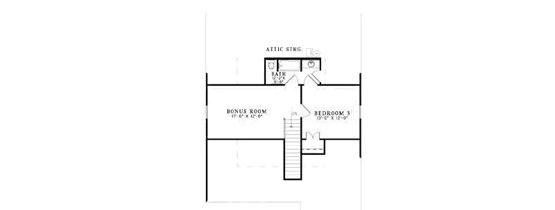 Country House Plan Bonus Room - Lystone Place Country Home 055D-0873 - Shop House Plans and More