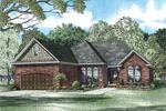 Ranch House Plan Front Image - Atteberry Traditional Ranch Home 055D-0902 - Search House Plans and More