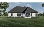 Ranch House Plan Rear Photo 01 - Atteberry Traditional Ranch Home 055D-0902 - Search House Plans and More