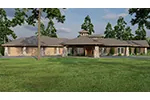 Luxury House Plan Front of Home - Macedonian Escape Ranch Home 055D-0932 - Shop House Plans and More