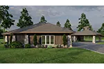 Luxury House Plan Front Photo 01 - Macedonian Escape Ranch Home 055D-0932 - Shop House Plans and More