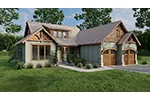 Arts & Crafts House Plan Front Photo 01 - Westmeyer Craftsman Home 055D-0953 - Shop House Plans and More