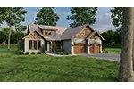 Arts & Crafts House Plan Front Photo 03 - Westmeyer Craftsman Home 055D-0953 - Shop House Plans and More